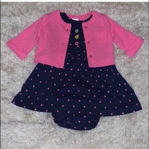 2 piece 3 month coat and dress